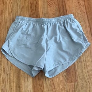 Nike Running Shorts Light Gray Size Small